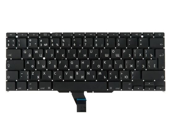 Клавиатура MacBook Air 11 A1370 Late 2010 Г-образный Enter RUS РСТ / AA