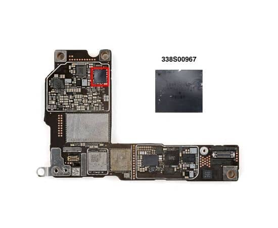 Микросхема управления звуком / аудио кодек iPhone 16 / 16 Plus / 16 Pro / 16 Pro Max / 338S00967