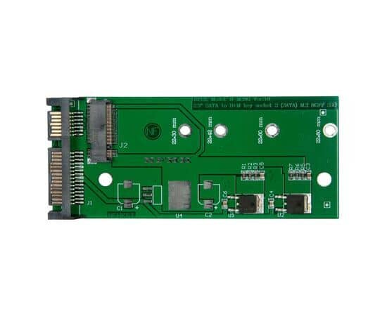 Переходник для SSD M.2 SATA для установки в разъем 2.5 SATA3 / NFHK N-M2NG
