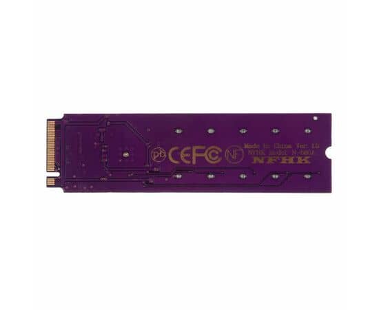 Переходник для SATA / 5 разъемов на SSD M.2 NVMe / NFHK N-585A, изображение 2
