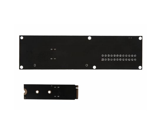 Переходник для SFF-8612 Oculink в M.2 NVMe eGPU + плата с доп питанием и разъемом PCIe x16 и SFF-8611 + кабель данных / NFHK N-8611Y-A N-P114-A, изображение 3