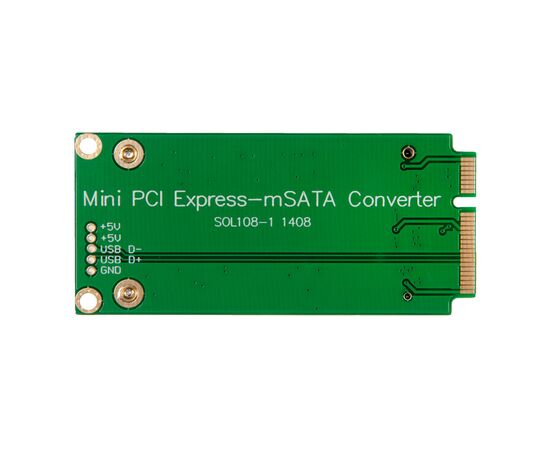 Переходник для SSD mSATA для установки в разъем miniPCIe / NFHK N-ASUS, изображение 2